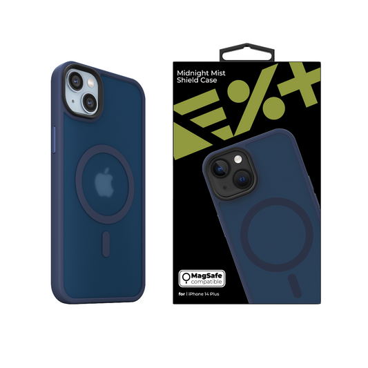 NEXT ONE MIDNIGHT MIST SHIELD CASE FOR IPHONE 14 PLUS | MAGSAFE COMPATIBLE - iSTYLE RS
