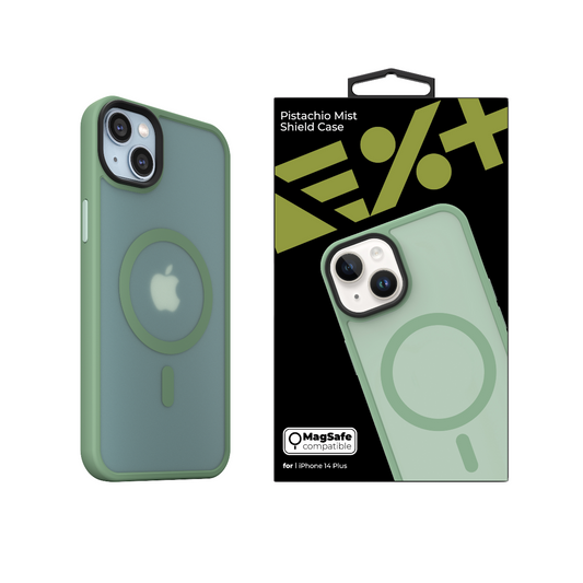 NEXT ONE PISTACHIO MIST SHIELD CASE FOR IPHONE 14 PLUS | MAGSAFE COMPATIBLE - iSTYLE RS