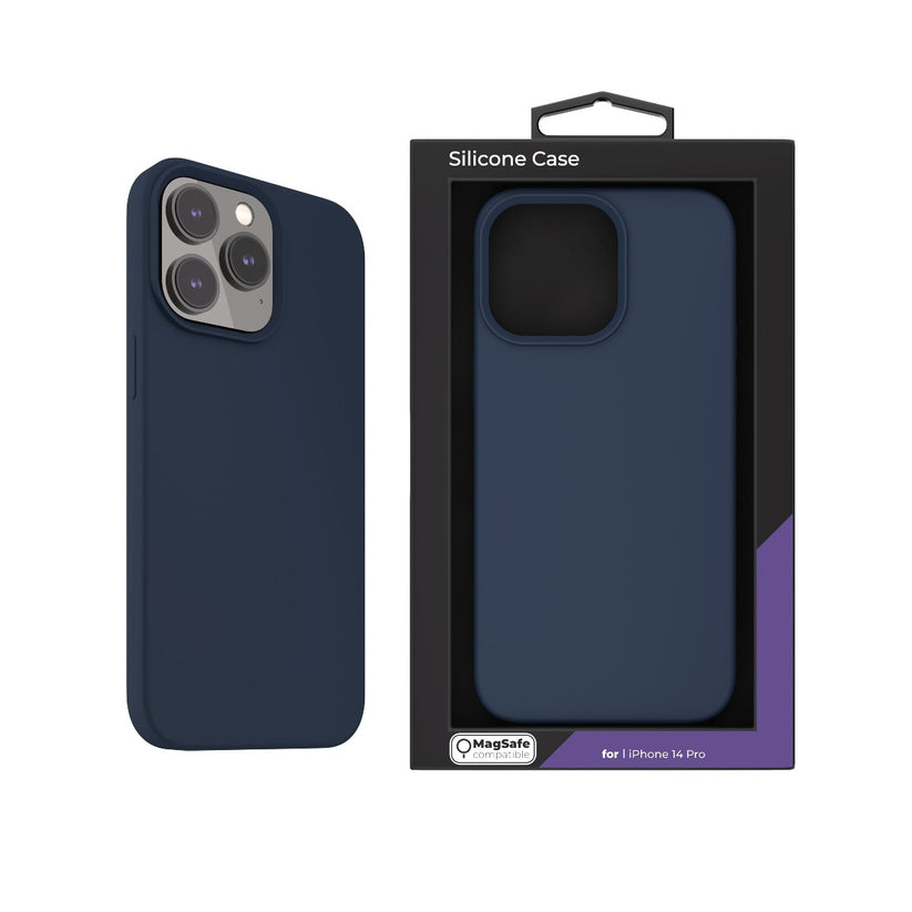 Next One MagSafe Silicone Case for iPhone 14 Pro Royal Blue - iSTYLE RS