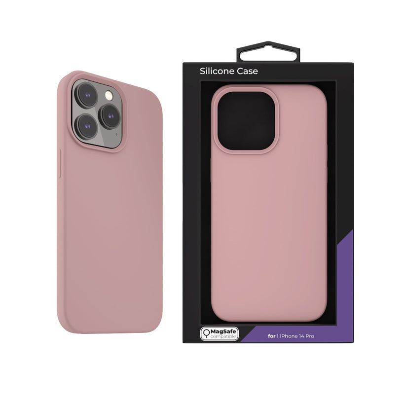 Next One MagSafe Silicone Case for iPhone 14 Pro Ballet Pink - iSTYLE RS