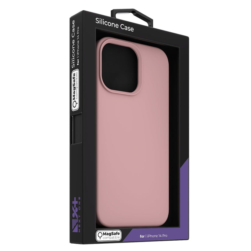 Next One MagSafe Silicone Case for iPhone 14 Pro Ballet Pink - iSTYLE RS