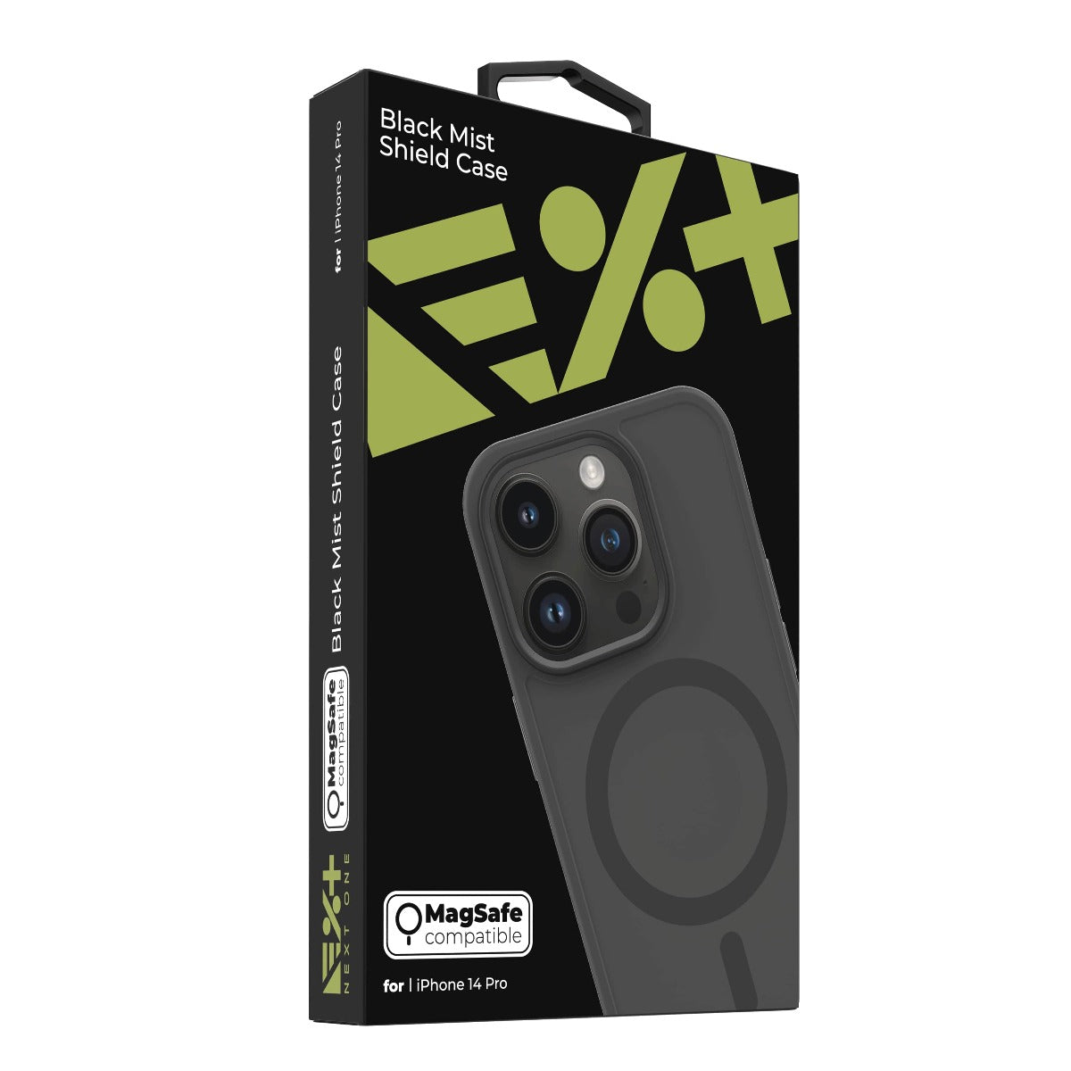 NEXT ONE BLACK MIST SHIELD CASE FOR IPHONE 14 PRO |MAGSAFE COMPATIBLE - iSTYLE RS
