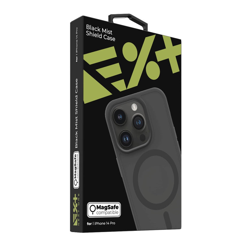 NEXT ONE BLACK MIST SHIELD CASE FOR IPHONE 14 PRO |MAGSAFE COMPATIBLE - iSTYLE RS