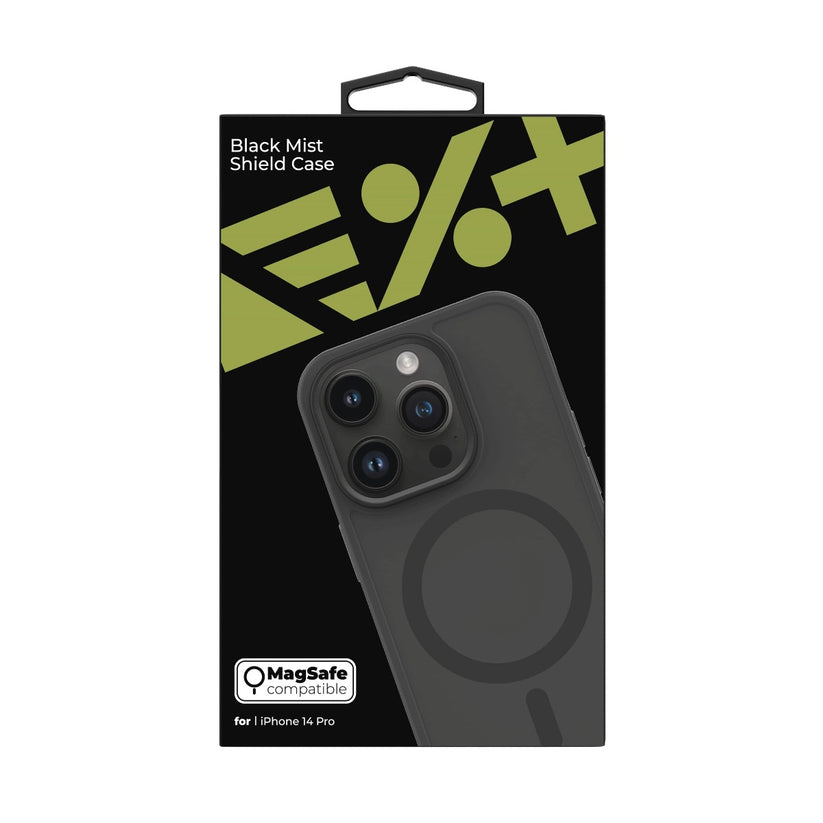 NEXT ONE BLACK MIST SHIELD CASE FOR IPHONE 14 PRO |MAGSAFE COMPATIBLE - iSTYLE RS