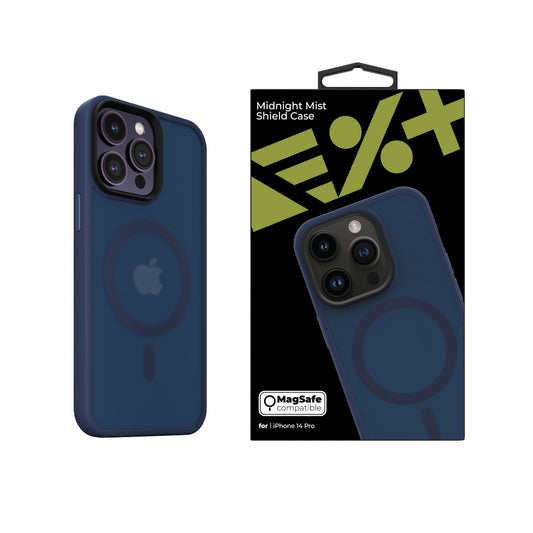 NEXT ONE MIDNIGHT MIST SHIELD CASE FOR IPHONE 14 PRO | MAGSAFE COMPATIBLE - iSTYLE RS