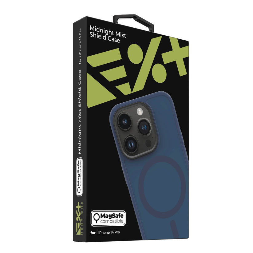 NEXT ONE MIDNIGHT MIST SHIELD CASE FOR IPHONE 14 PRO | MAGSAFE COMPATIBLE - iSTYLE RS