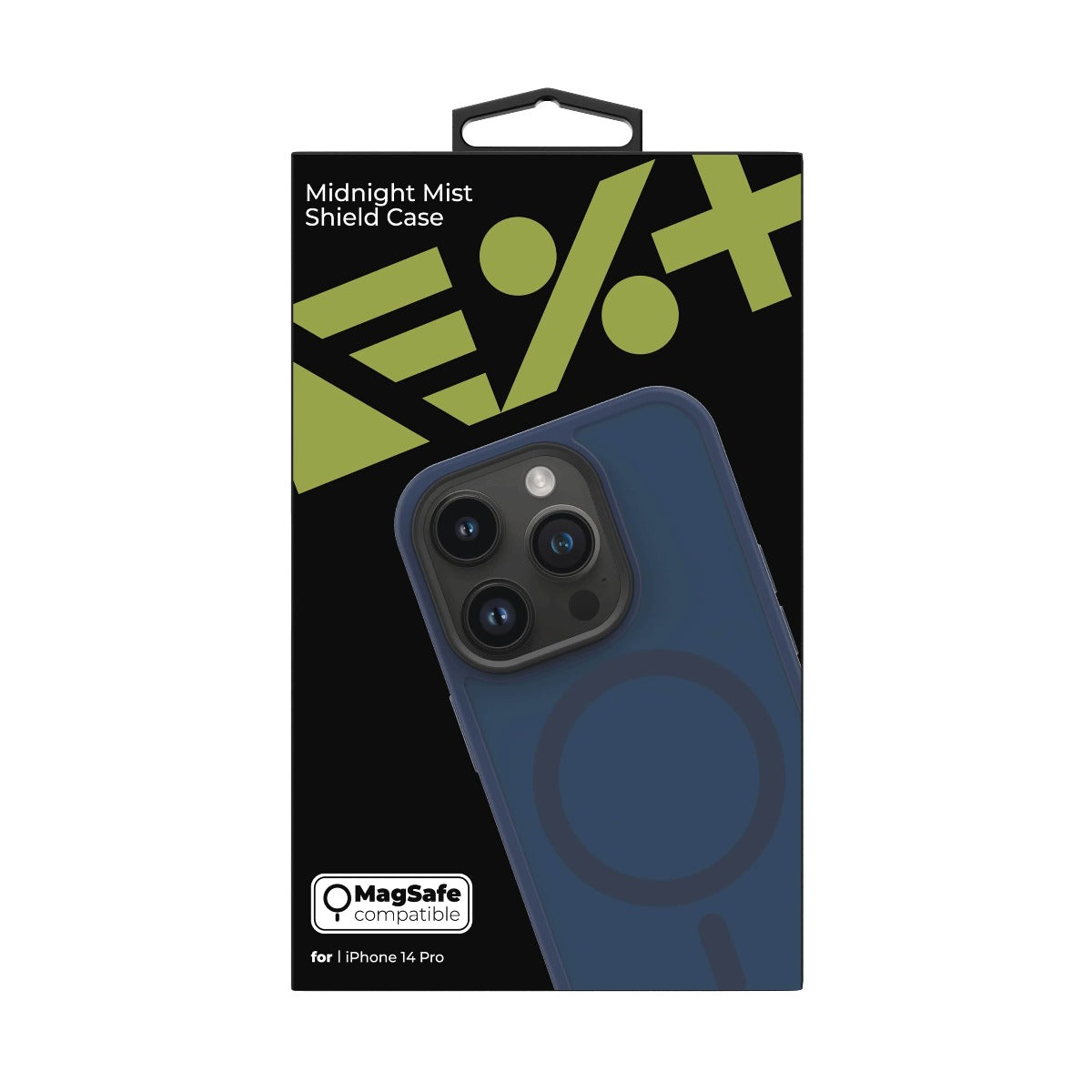 NEXT ONE MIDNIGHT MIST SHIELD CASE FOR IPHONE 14 PRO | MAGSAFE COMPATIBLE - iSTYLE RS