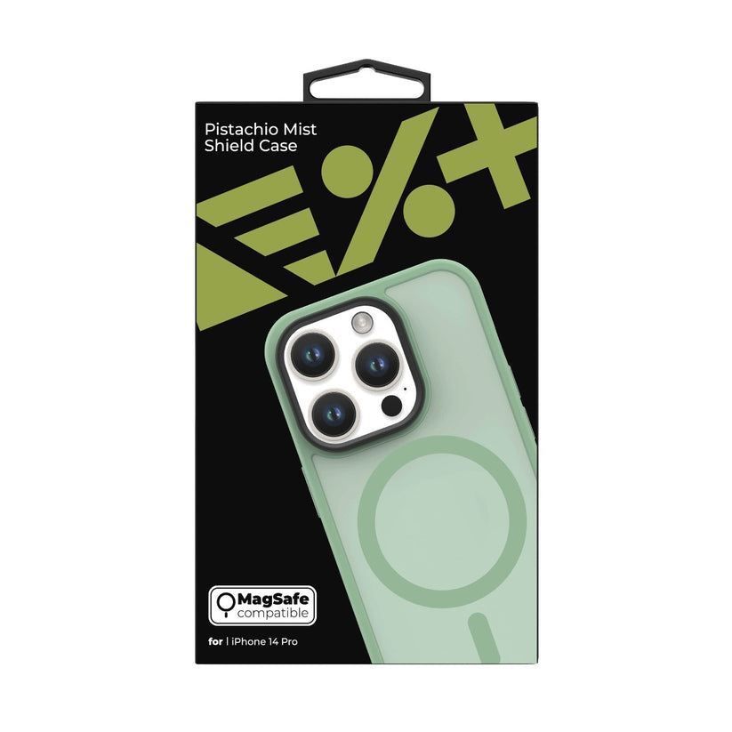 NEXT ONE PISTACHIO MIST SHIELD CASE FOR IPHONE 14 PRO | MAGSAFE COMPATIBLE - iSTYLE RS