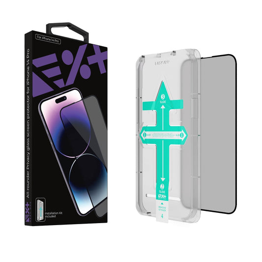 Next One All-Rounder Privacy Glass Screen Protector za iPhone 14 Pro - iSTYLE RS