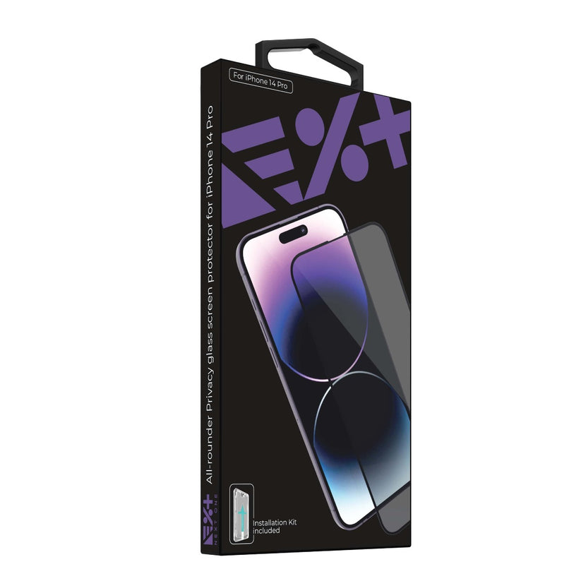 Next One All-Rounder Privacy Glass Screen Protector za iPhone 14 Pro - iSTYLE RS