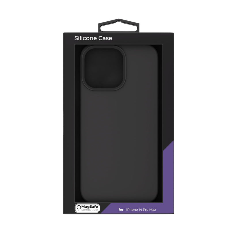 Next One MagSafe Silicone Case for iPhone 14 Pro Max Black - iSTYLE RS
