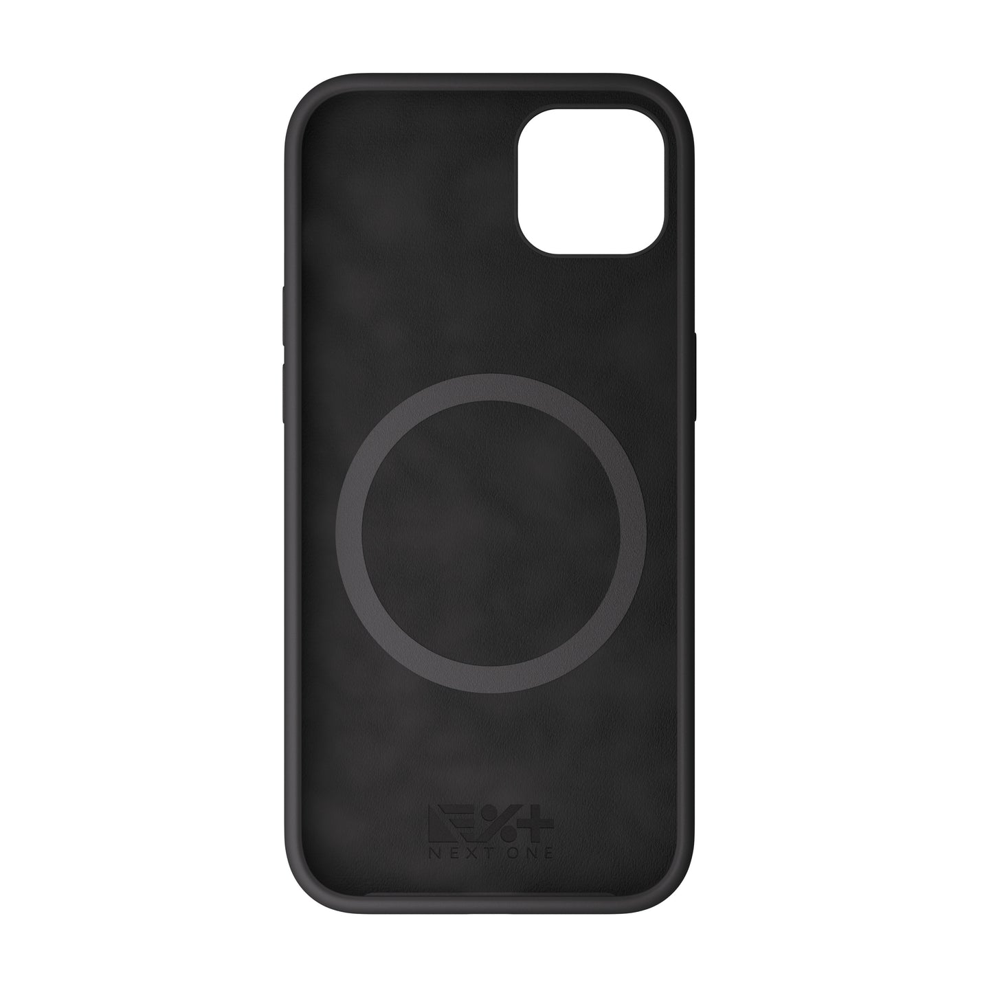 NEXT ONE silicone case MagSafe compatible for iPhone 15 | Black - iSTYLE RS