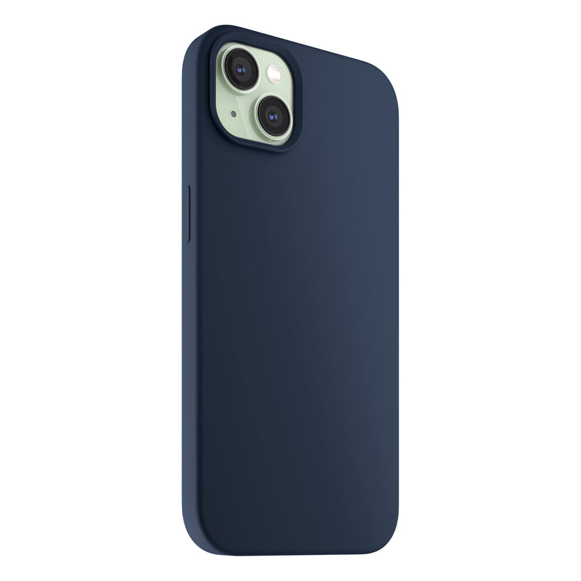 NEXT ONE silicone case MagSafe compatible for iPhone 15 | Royal Blue - iSTYLE RS