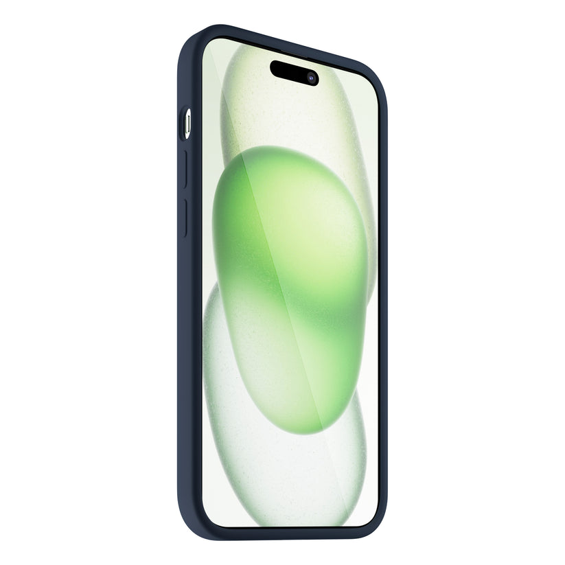 NEXT ONE silicone case MagSafe compatible for iPhone 15 | Royal Blue - iSTYLE RS