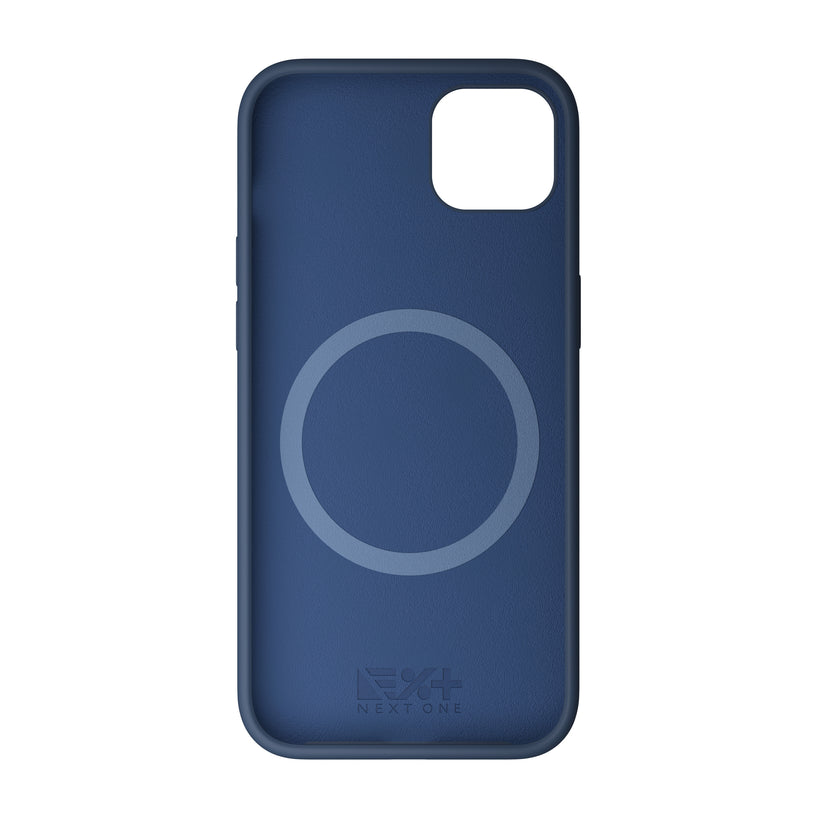 NEXT ONE silicone case MagSafe compatible for iPhone 15 | Royal Blue - iSTYLE RS