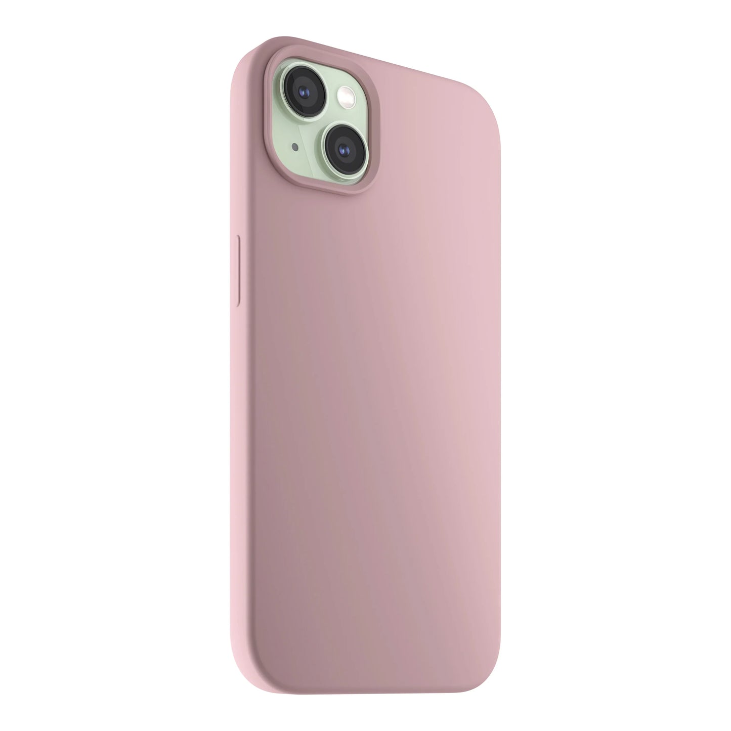 NEXT ONE silicone case MagSafe compatible for iPhone 15 Plus | Pink - iSTYLE RS