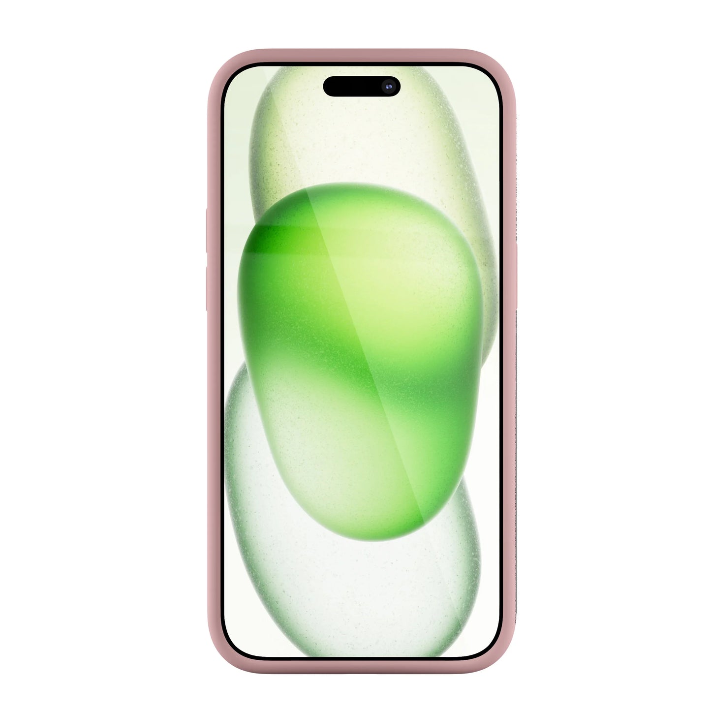 NEXT ONE silicone case MagSafe compatible for iPhone 15 Plus | Pink - iSTYLE RS