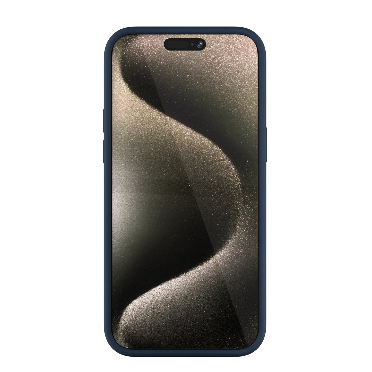 NEXT ONE silicone case MagSafe compatible for iPhone 15 Pro | Royal Blue - iSTYLE RS