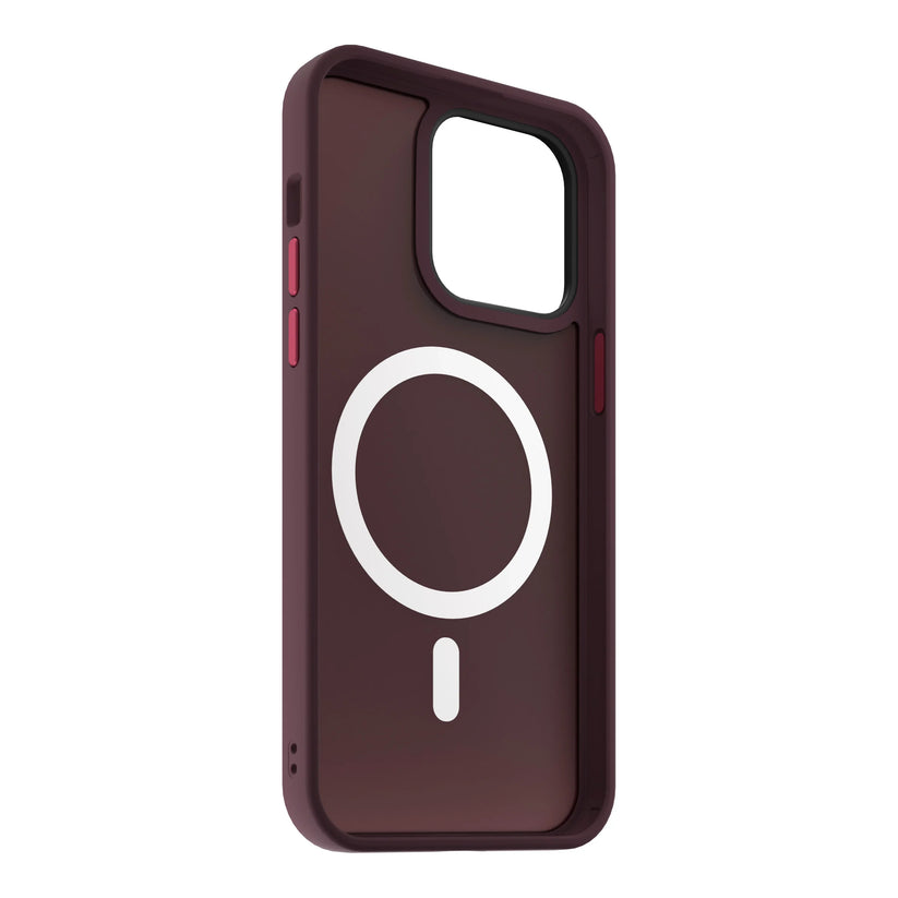 NEXT ONE mist shield case MagSafe compatible for iPhone 15 Pro | Claret - iSTYLE RS
