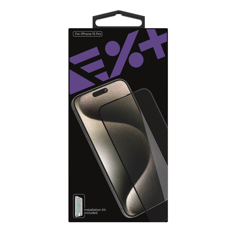 Next One All-Rounder Privacy Glass za iPhone 15 Pro - iSTYLE RS