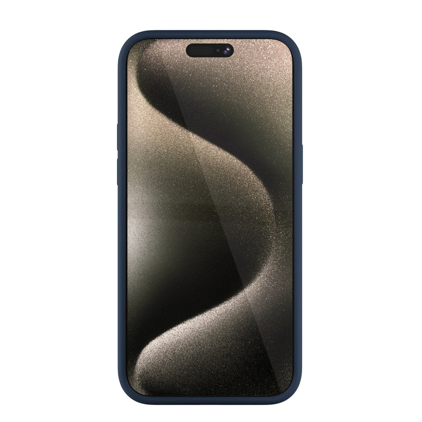 NEXT ONE silicone case MagSafe compatible for iPhone 15 Pro Max | Royal Blue - iSTYLE RS