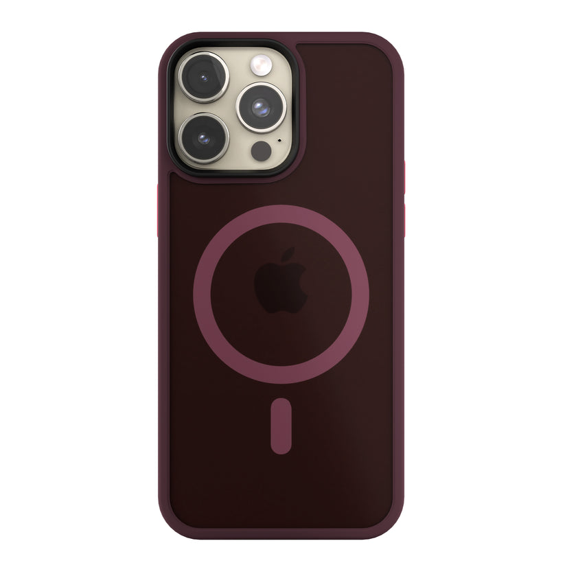 NEXT ONE mist shield case MagSafe compatible for iPhone 15 Pro Max | Claret - iSTYLE RS