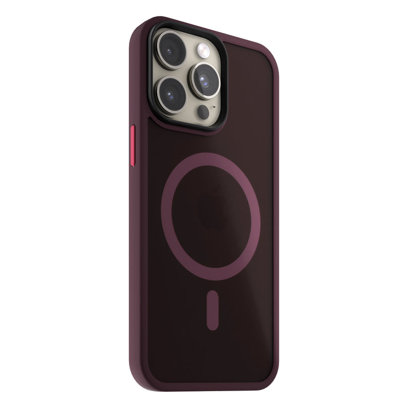 NEXT ONE mist shield case MagSafe compatible for iPhone 15 Pro Max | Claret - iSTYLE RS