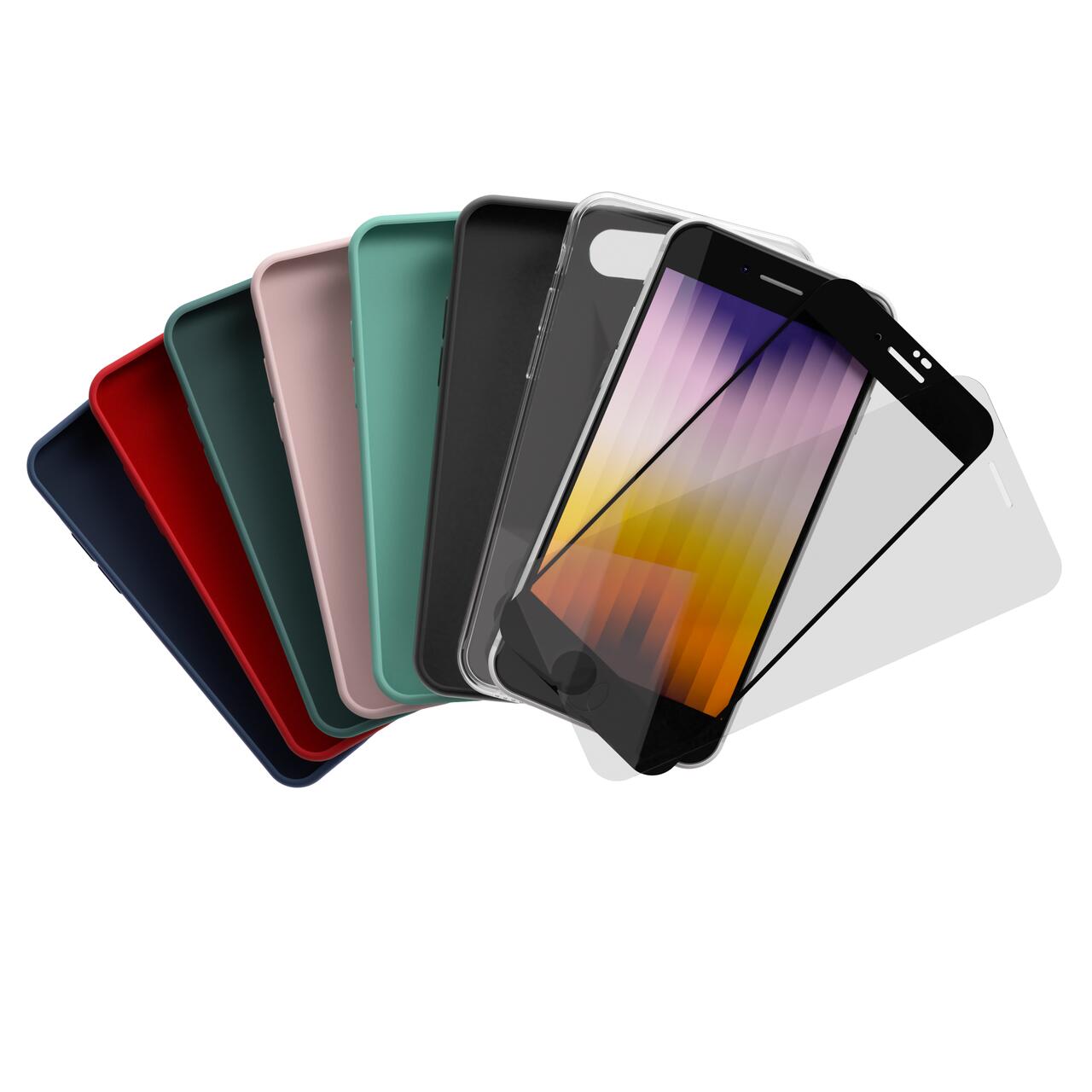 NEXT ONE BLACK SILICON CASE FOR IPHONE SE 2ND GEN. - iSTYLE RS