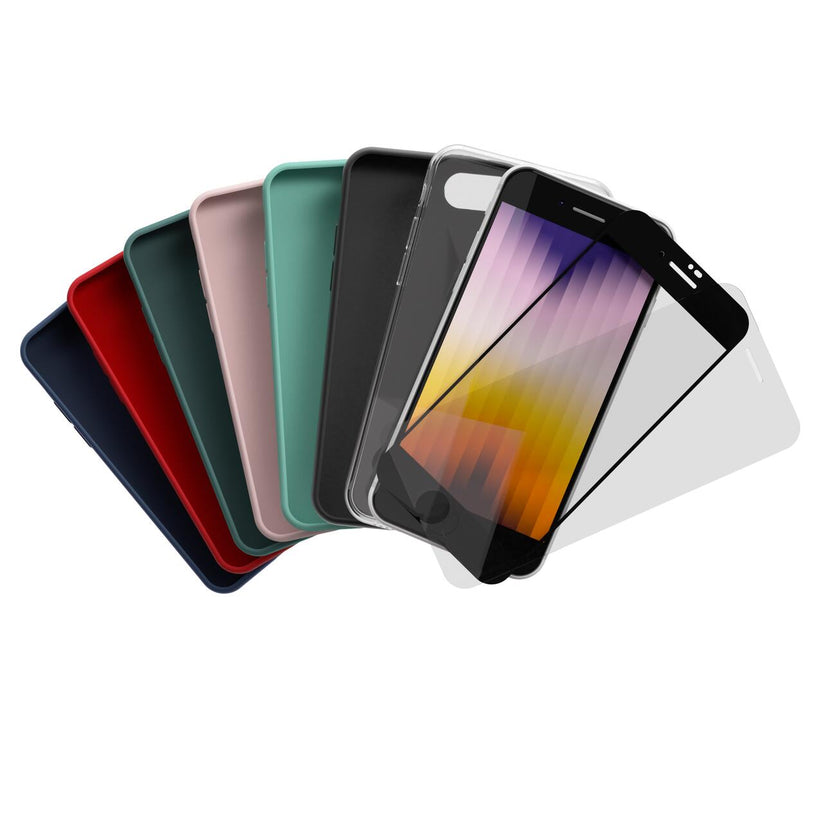 NEXT ONE BLACK SILICON CASE FOR IPHONE SE 2ND GEN. - iSTYLE RS
