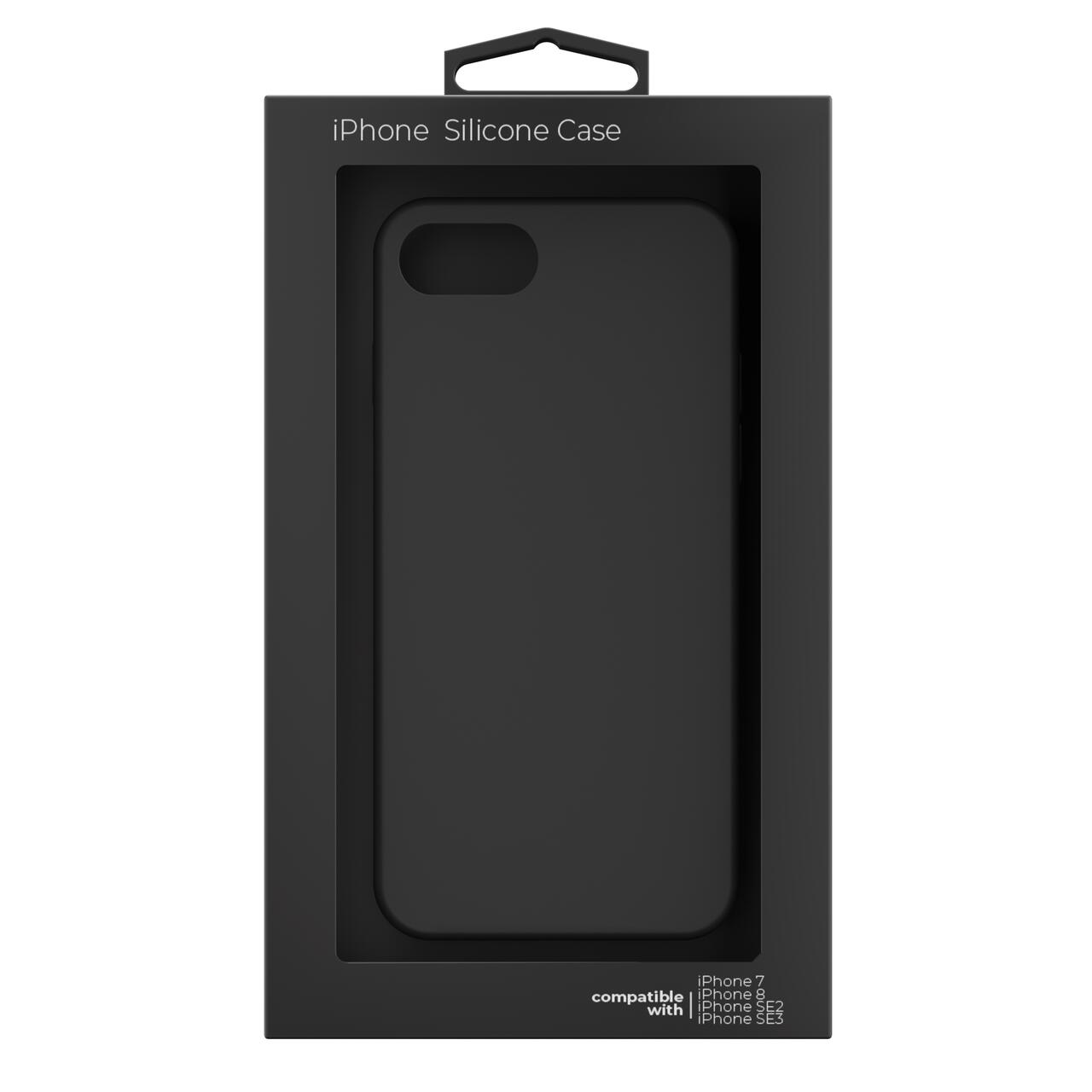 NEXT ONE BLACK SILICON CASE FOR IPHONE SE 2ND GEN. - iSTYLE RS