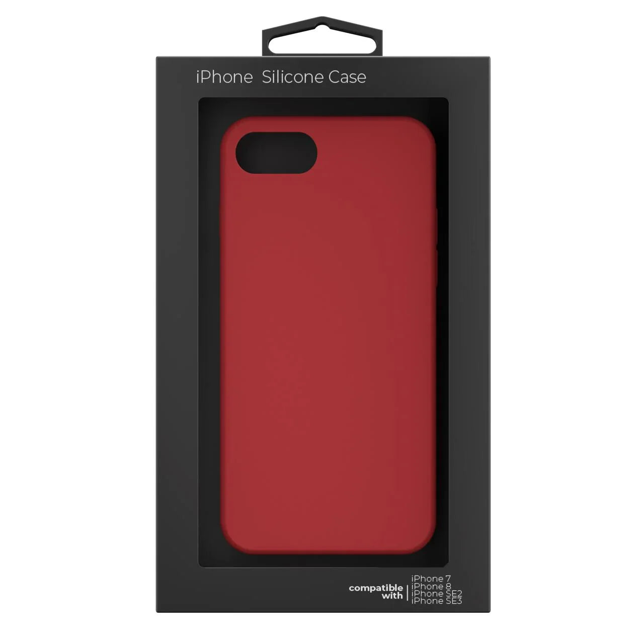 Nexy Silicone Case za iPhone SE - RED - iSTYLE RS