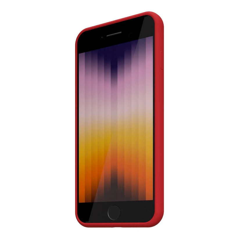 Nexy Silicone Case za iPhone SE - RED - iSTYLE RS