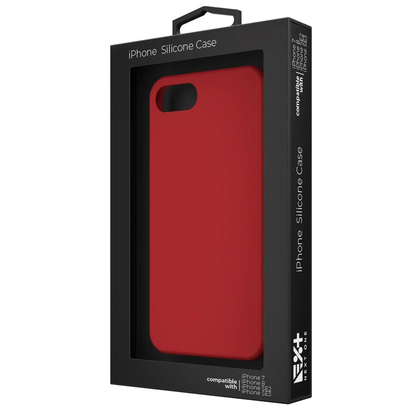 Nexy Silicone Case za iPhone SE - RED - iSTYLE RS