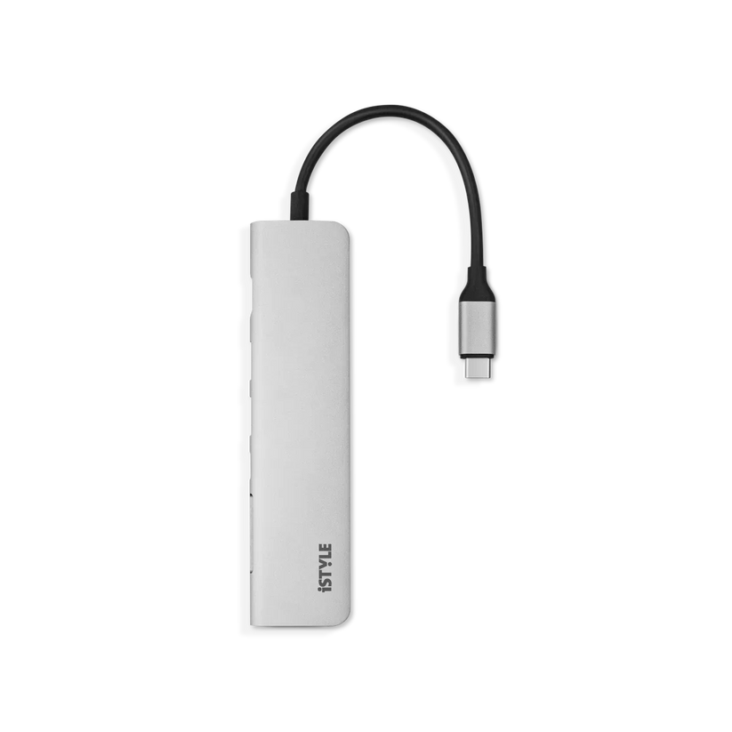 iStyle Type-C HUB MULTIMEDIA (2020) - silver - iSTYLE RS