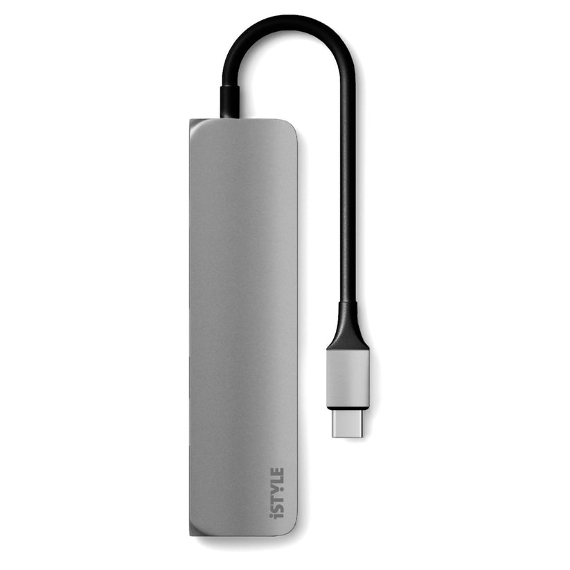 iSTYLE USB Type-C HUB 4K HDMI - space gray/black - iSTYLE RS