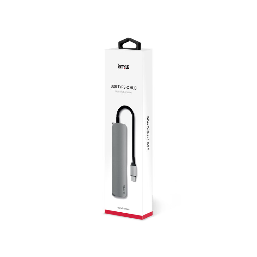 iSTYLE USB Type-C HUB 4K HDMI - space gray/black - iSTYLE RS