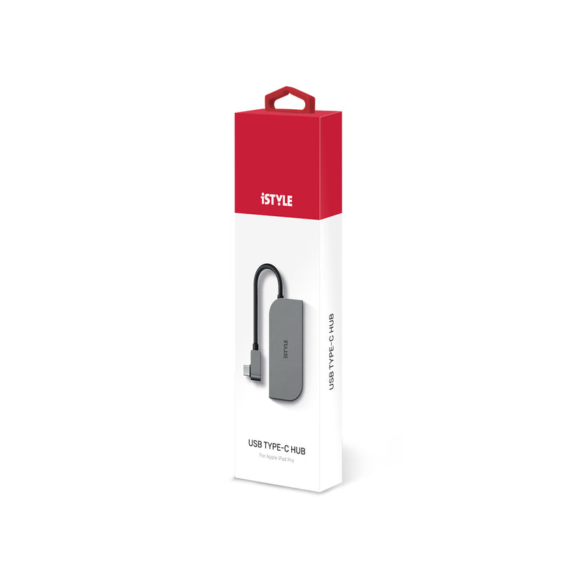 iSTYLE Type-C HUB PAD (za Apple iPad Pro) - Space Gray - iSTYLE RS