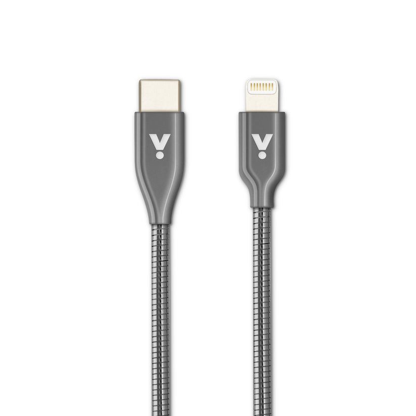iSTYLE USB-C to Lightning Metal Cable 1,2m - space gray - iSTYLE RS