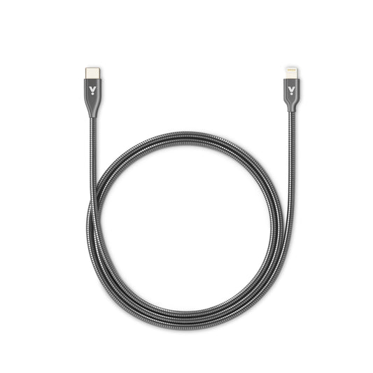 iSTYLE USB-C to Lightning Metal Cable 1,2m - space gray - iSTYLE RS