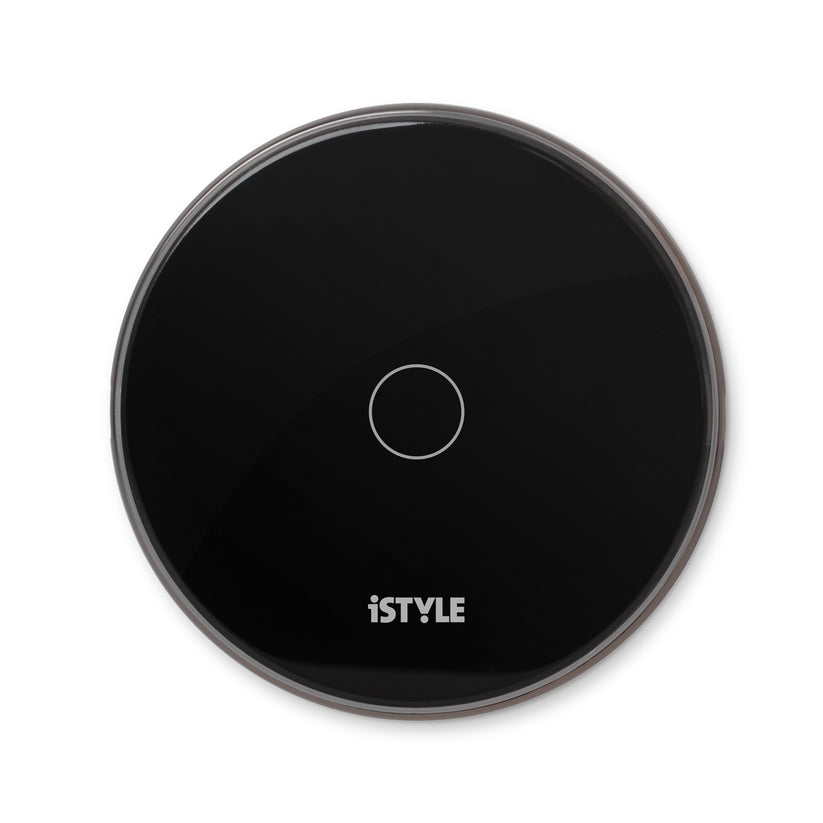 iSTYLE Wireless charging pad 15W + Adapter - black - iSTYLE RS
