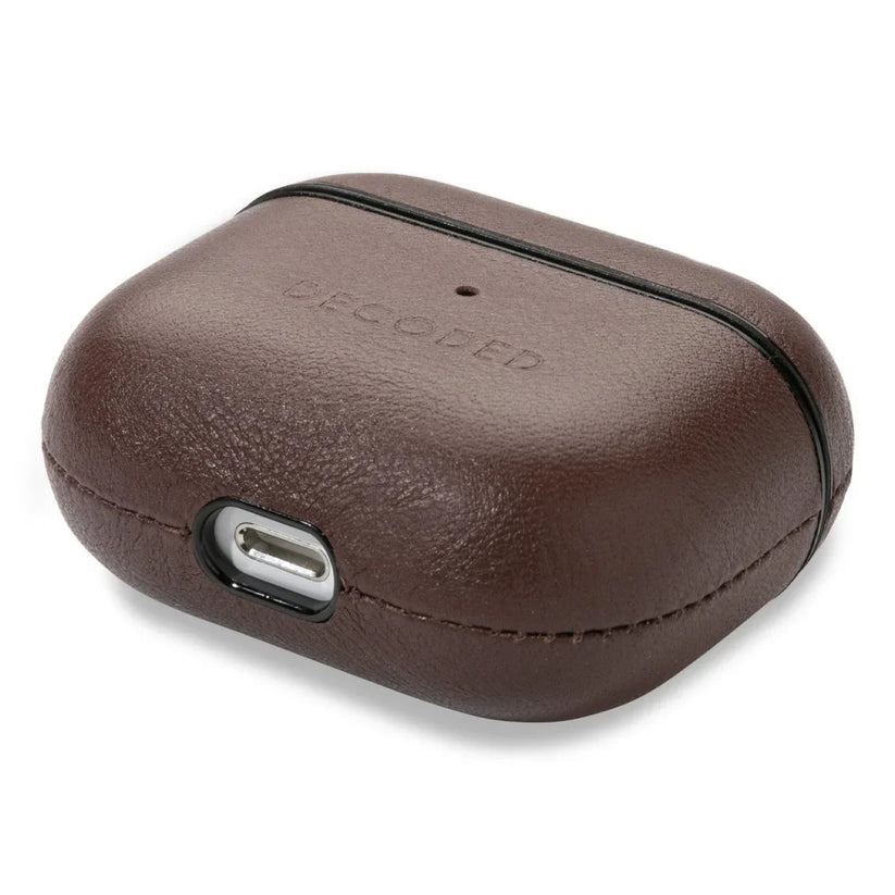 DECODED leather Aircase Airpods 3rd Gen Chocolate Brown - iSTYLE RS
