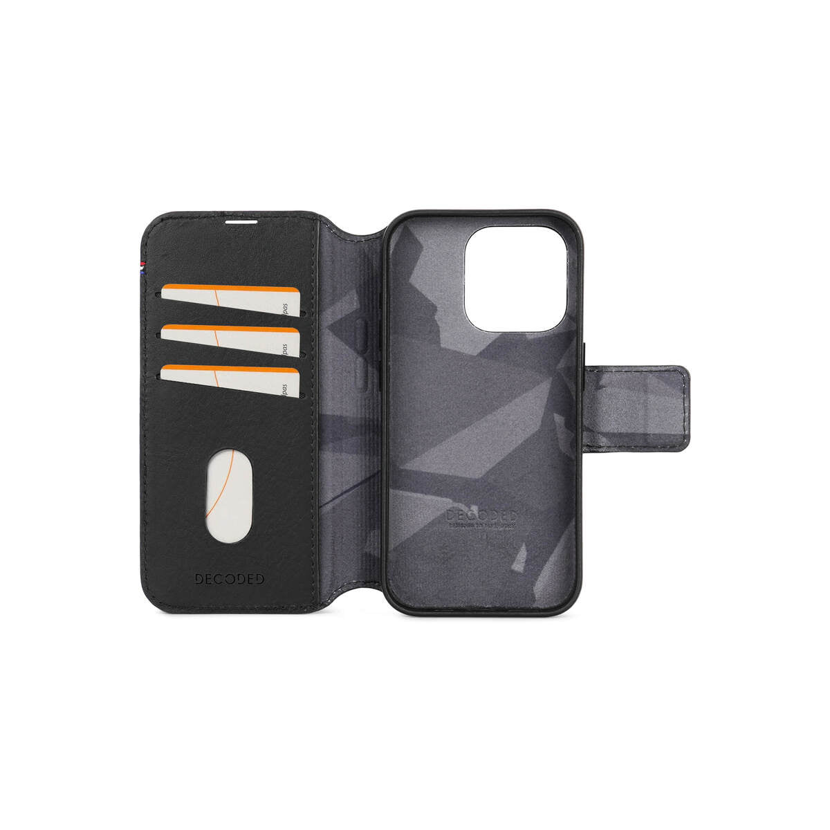 DECODED Leather Detachable Wallet for iPhone 15 Pro - iSTYLE RS