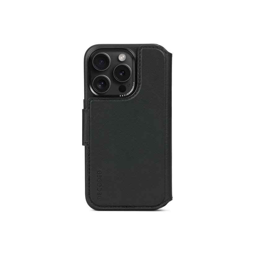 DECODED Leather Detachable Wallet for iPhone 15 Pro - iSTYLE RS