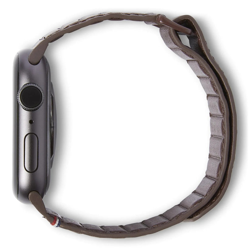 Decoded Leather Magnetic Traction Strap |Series 7(45mm)/6/SE/5/4(44mm)/3/2/1(42mm)| Chocolate Brown - iSTYLE RS