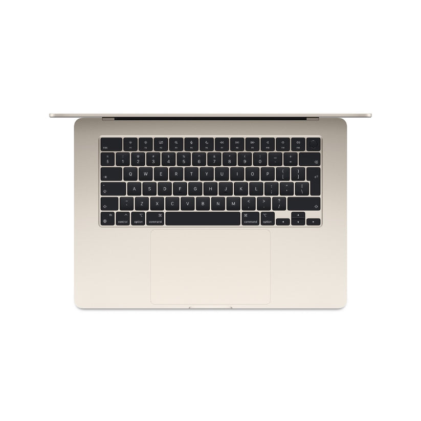 15-inčni MacBook Air M3 sa 8-jezgarnim CPU-om, 10-jezgarnim GPU-om, 8GB objedinjene memorije i 256GB SSD-om - Starlight - iSTYLE RS
