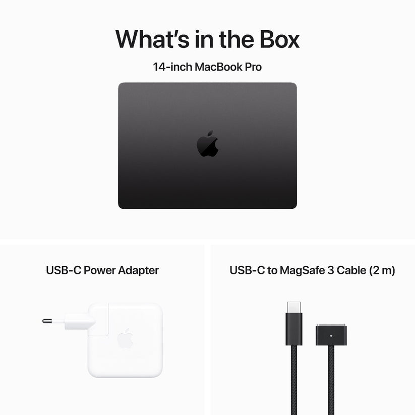 14-inčni MacBook Pro M3 Pro sa 12-jezgarnim CPU-om, 18-jezgarnim GPU-om, 18GB objedinjene memorije i 1TB SSD-om - Space Black - iSTYLE RS