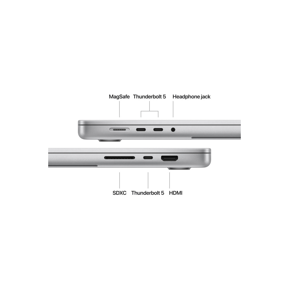 16-inčni MacBook Pro M4 Pro sa 14-jezgarnim CPU-om i 20-jezgarnim GPU-om, 24GB objedinjene memorije i 512GB SSD-om - Silver - iSTYLE RS