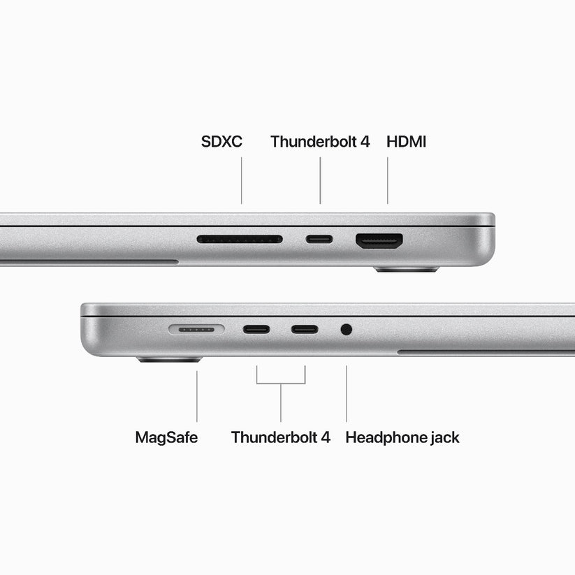 16-inčni MacBook Pro M3 Pro sa 12-jezgarnim CPU-om, 18-jezgarnim GPU-om, 18GB objedinjene memorije i 512GB SSD-om - Silver - iSTYLE RS