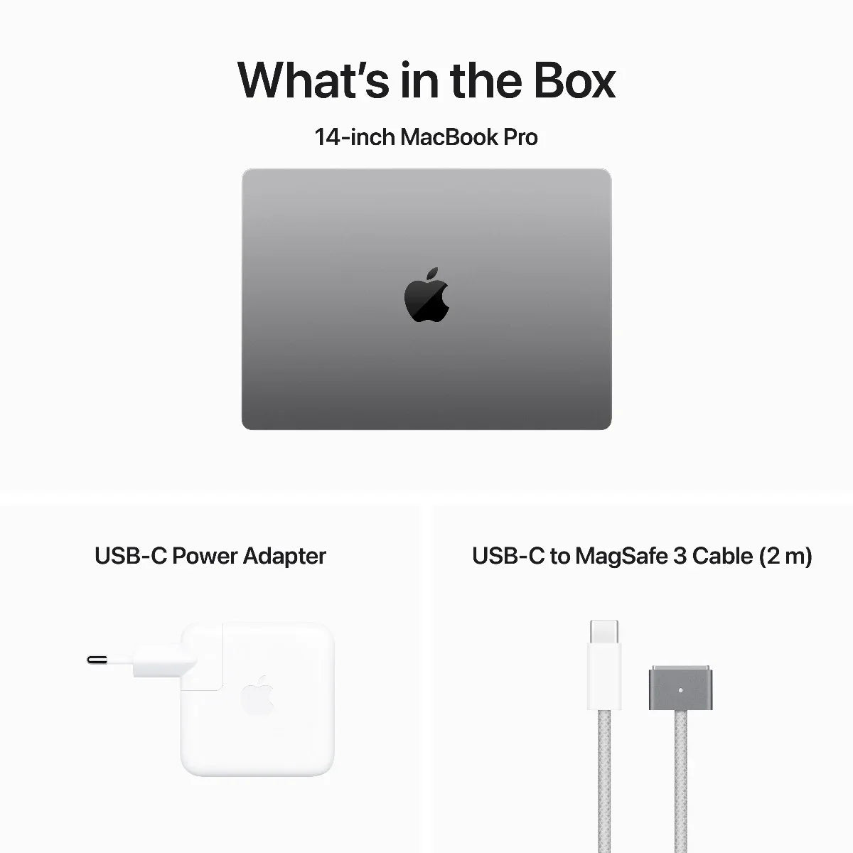 14-inčni MacBook Pro M3 sa 8-jezgarnim CPU-om, 10-jezgarnim GPU-om, 8GB objedinjene memorije i 512GB SSD-om - Space Gray (Copy) - iSTYLE.rs