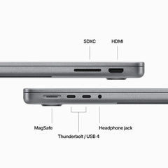 14-inčni MacBook Pro M3 sa 8-jezgarnim CPU-om, 10-jezgarnim GPU-om, 16GB objedinjene memorije i 1TB SSD-om - Space Gray - iSTYLE RS
